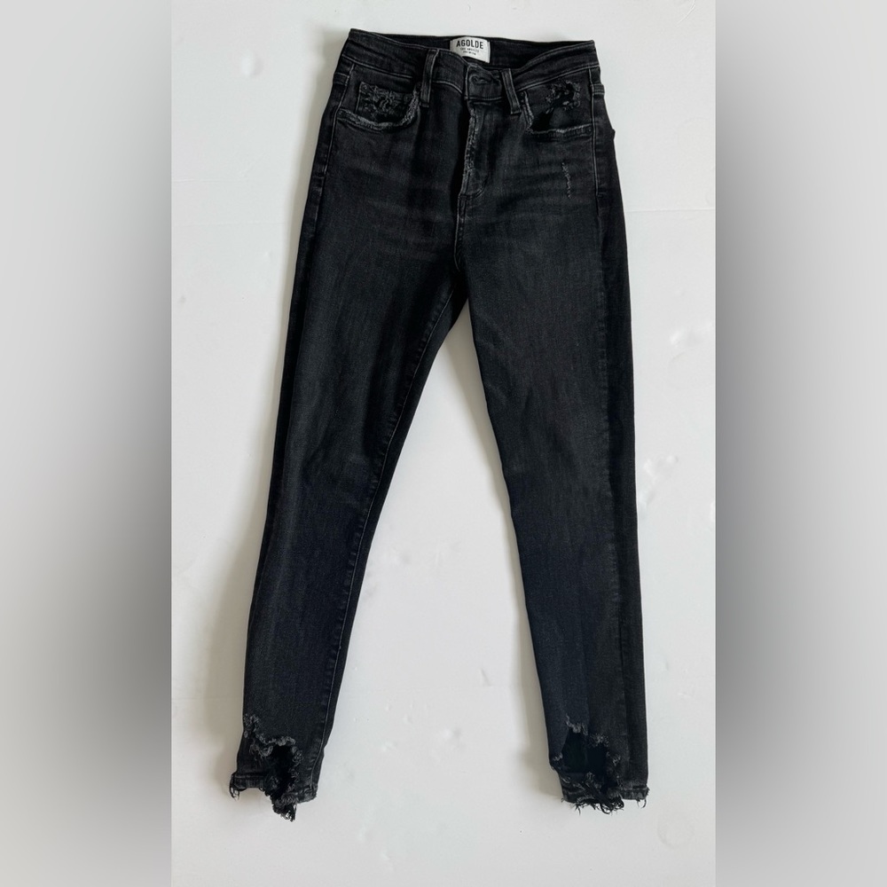 Agolde Black Skinny Jeans